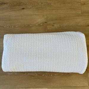 Docofil Waffle Blanket Throw 80”x96” 100% Cotton